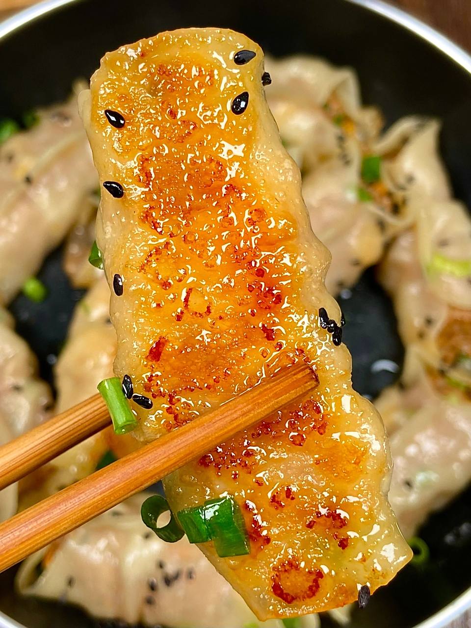 今天来安排个鲜肉锅贴吃吃!