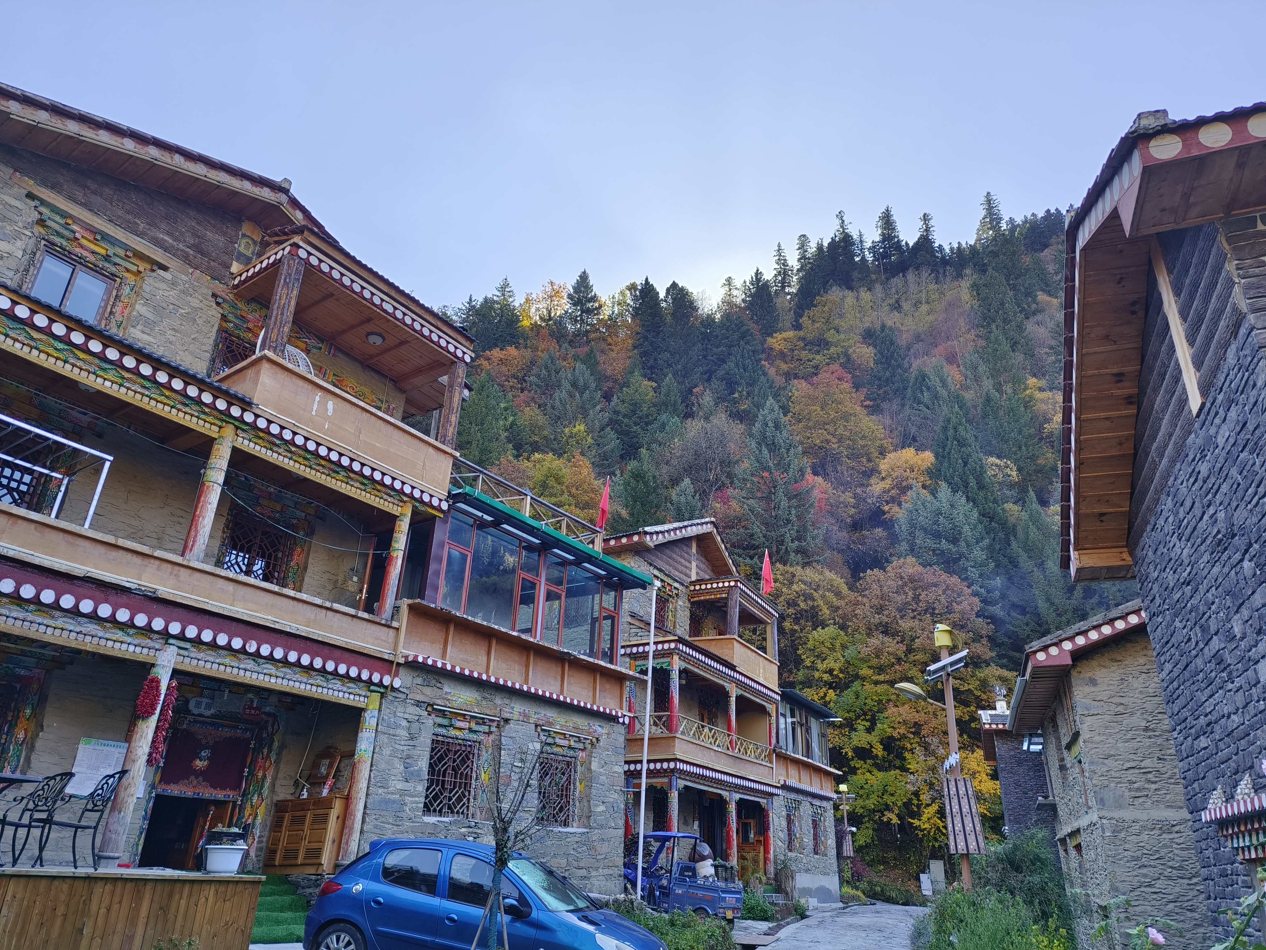 黑水县羊茸哈德藏寨,果然是神仙居住的地方,漂亮