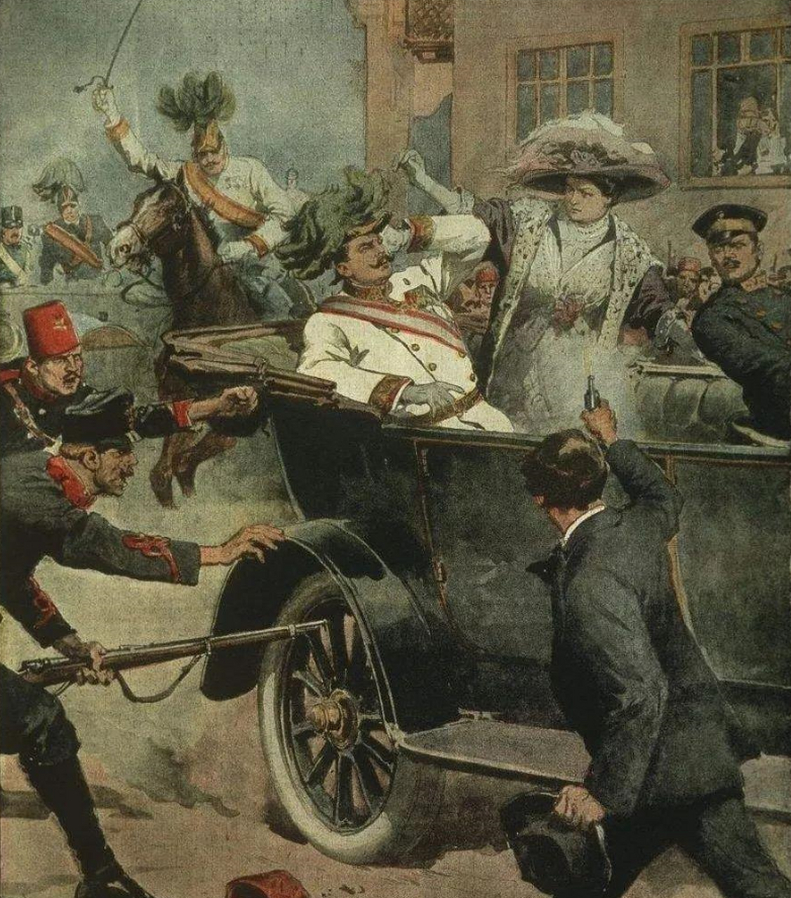 历史冷知识# 第一次世界大战的导火索是萨拉热窝事件——弗朗茨