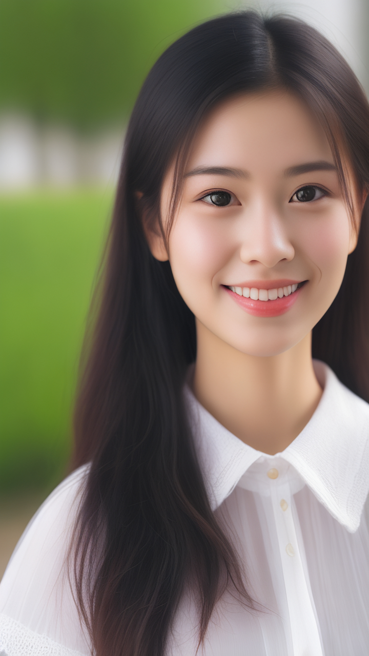 眉俏眼角藏秀气,声音相貌露温柔