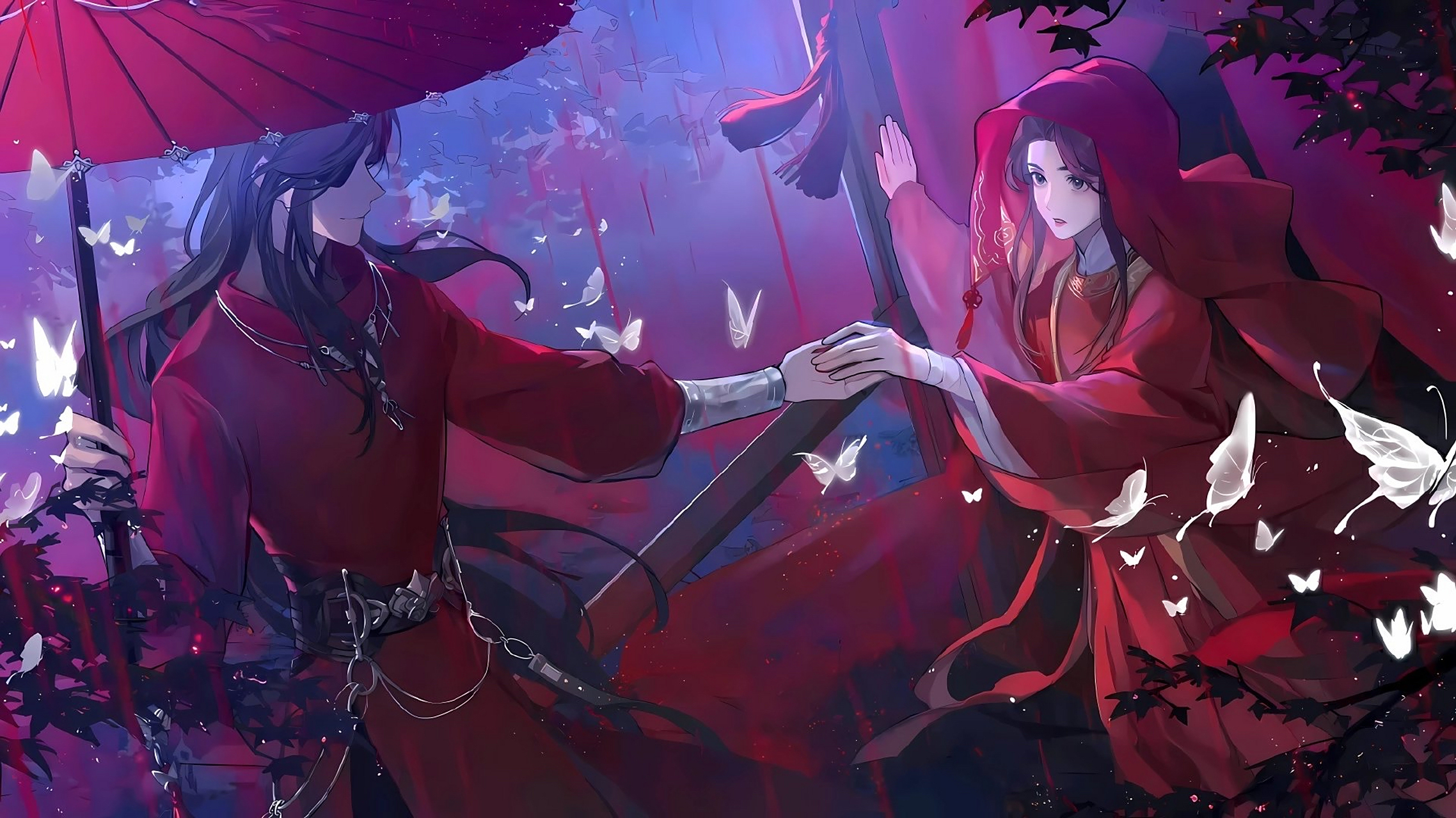 鬼新娘x鬼新郎,太子殿下我来接你了[打call][打call]  #天官赐福