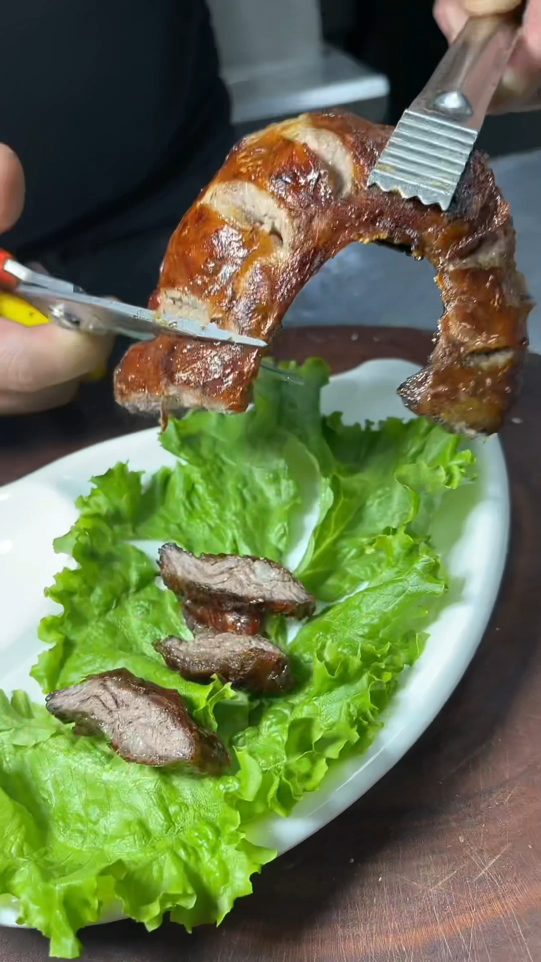 烧烤教程锡纸油边