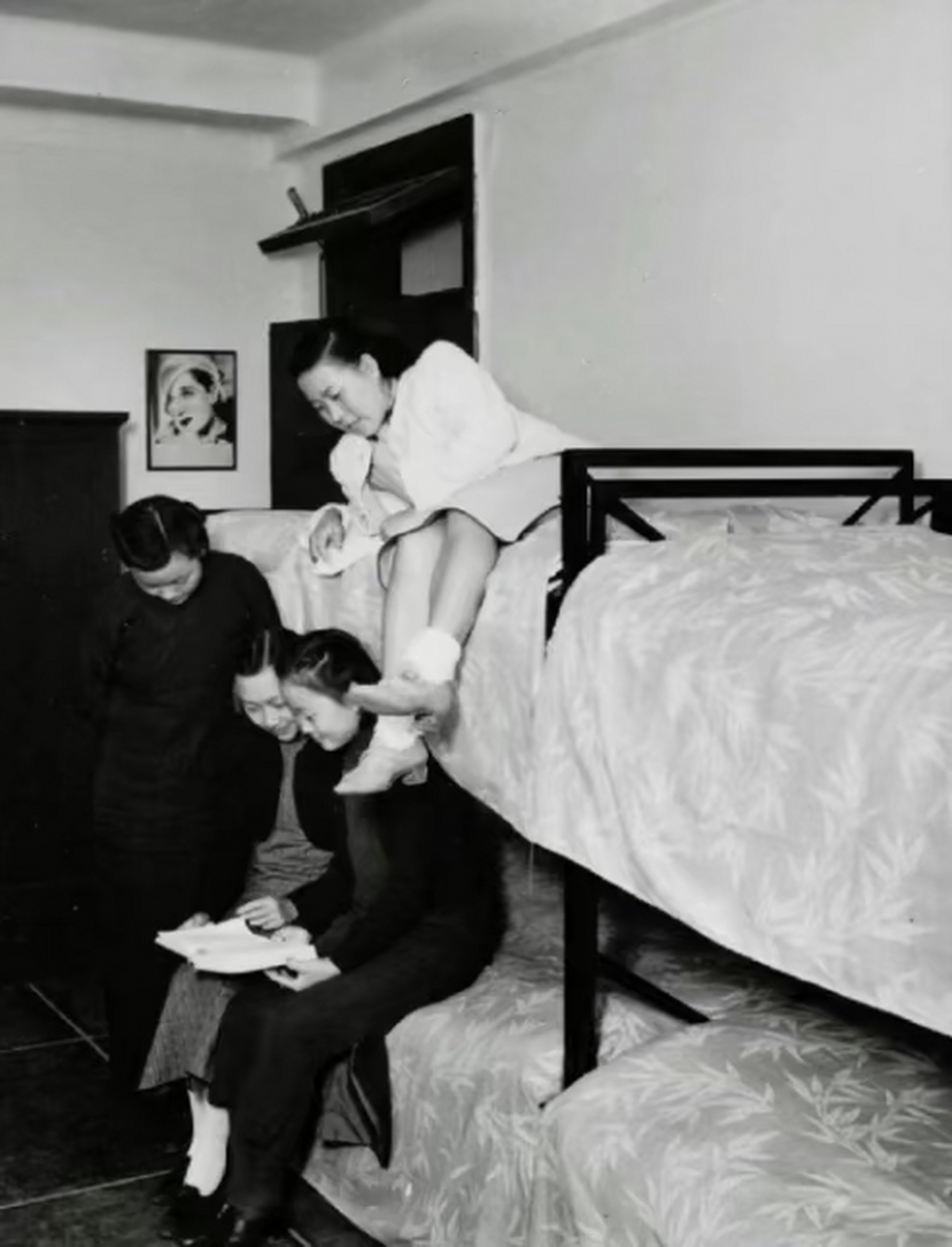 1941年,燕京大学宿舍实拍.