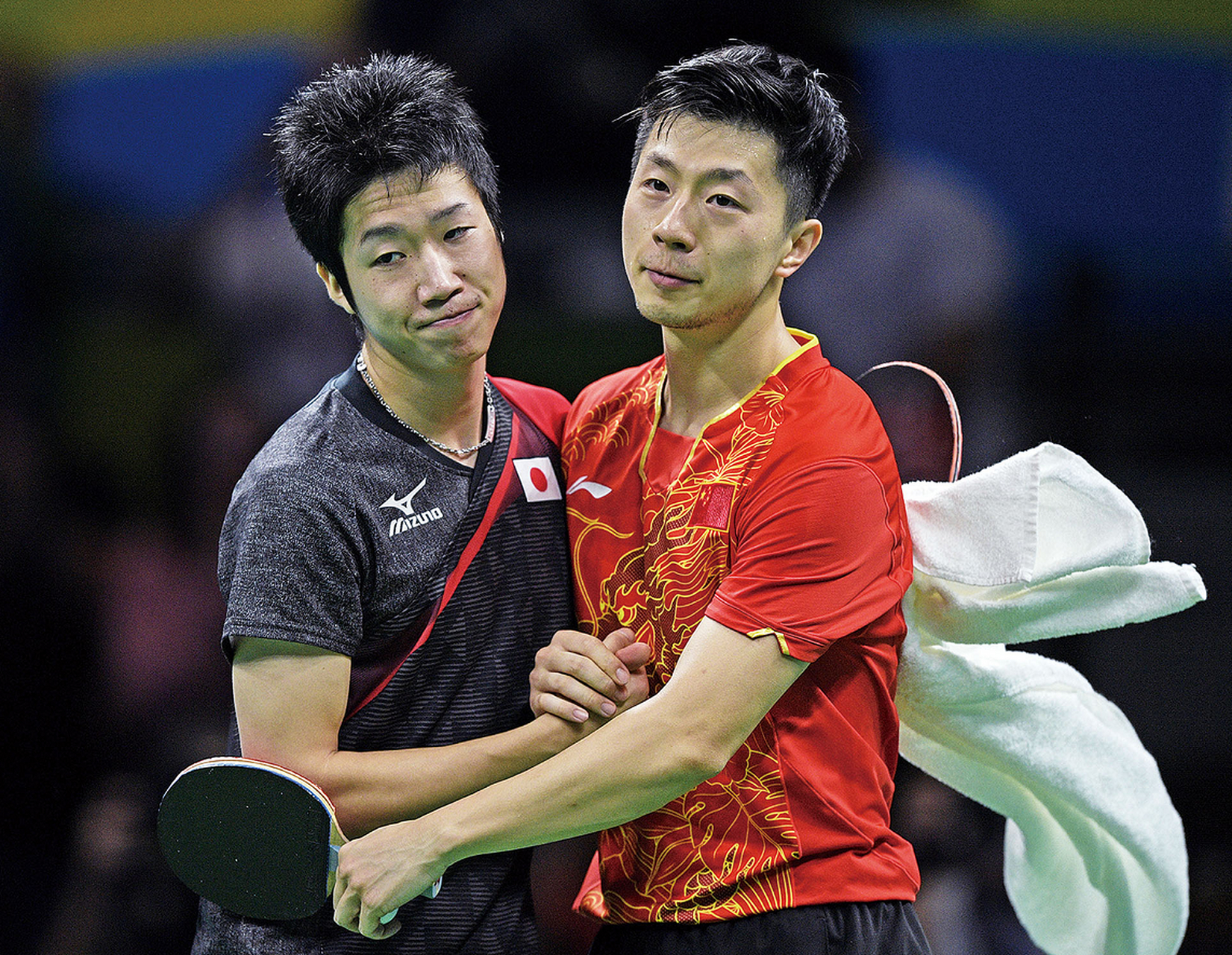 水谷隼退役,看马龙怎么调侃他的! 水谷选手,好久不见