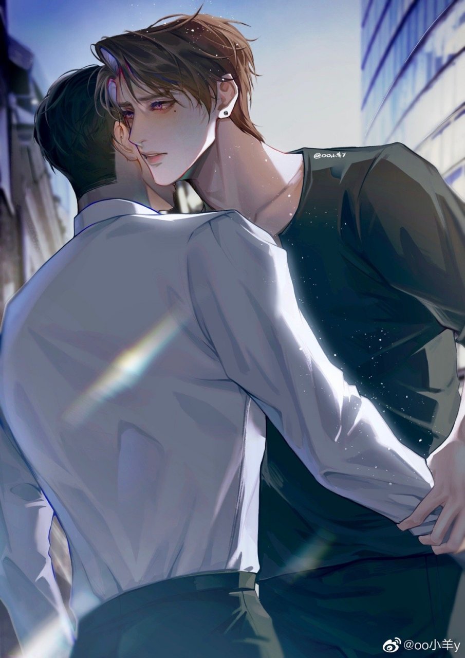 黎叔叔和甜辛,氛围感超棒! #谁把谁当真# #188男团#   画师wb:oo小羊y