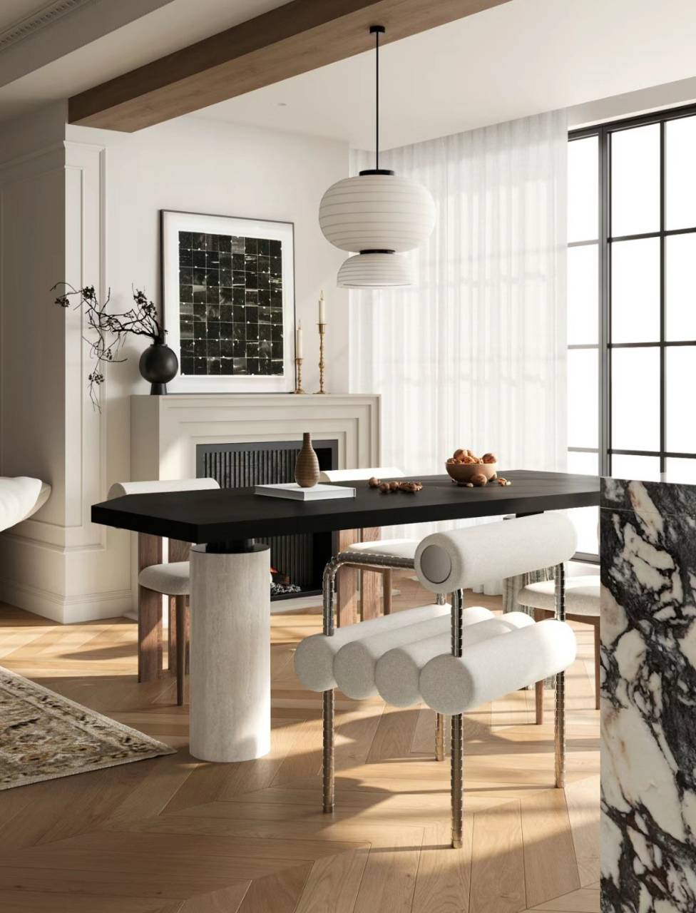 小法式与中古风的融合[鼓掌][鼓掌][鼓掌]  要装修,找沪佳!