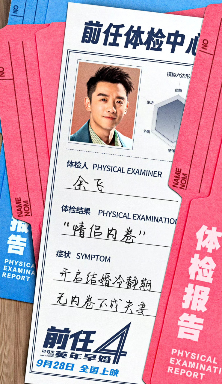 国庆档来袭～电影《前任4:英年早婚》定档9月28日6015