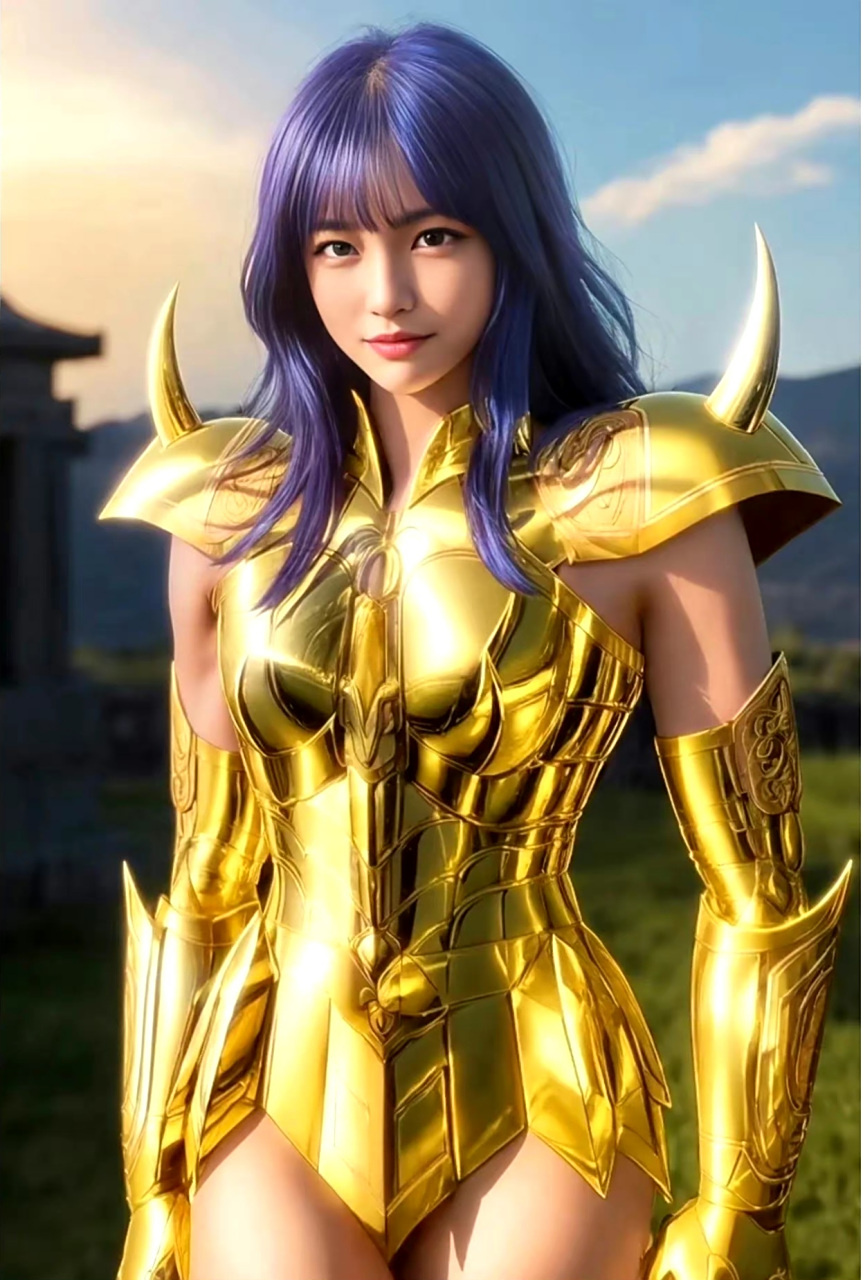 圣斗士星矢:女版天蝎座黄金圣斗士. #动漫# #插画# #圣斗士星矢