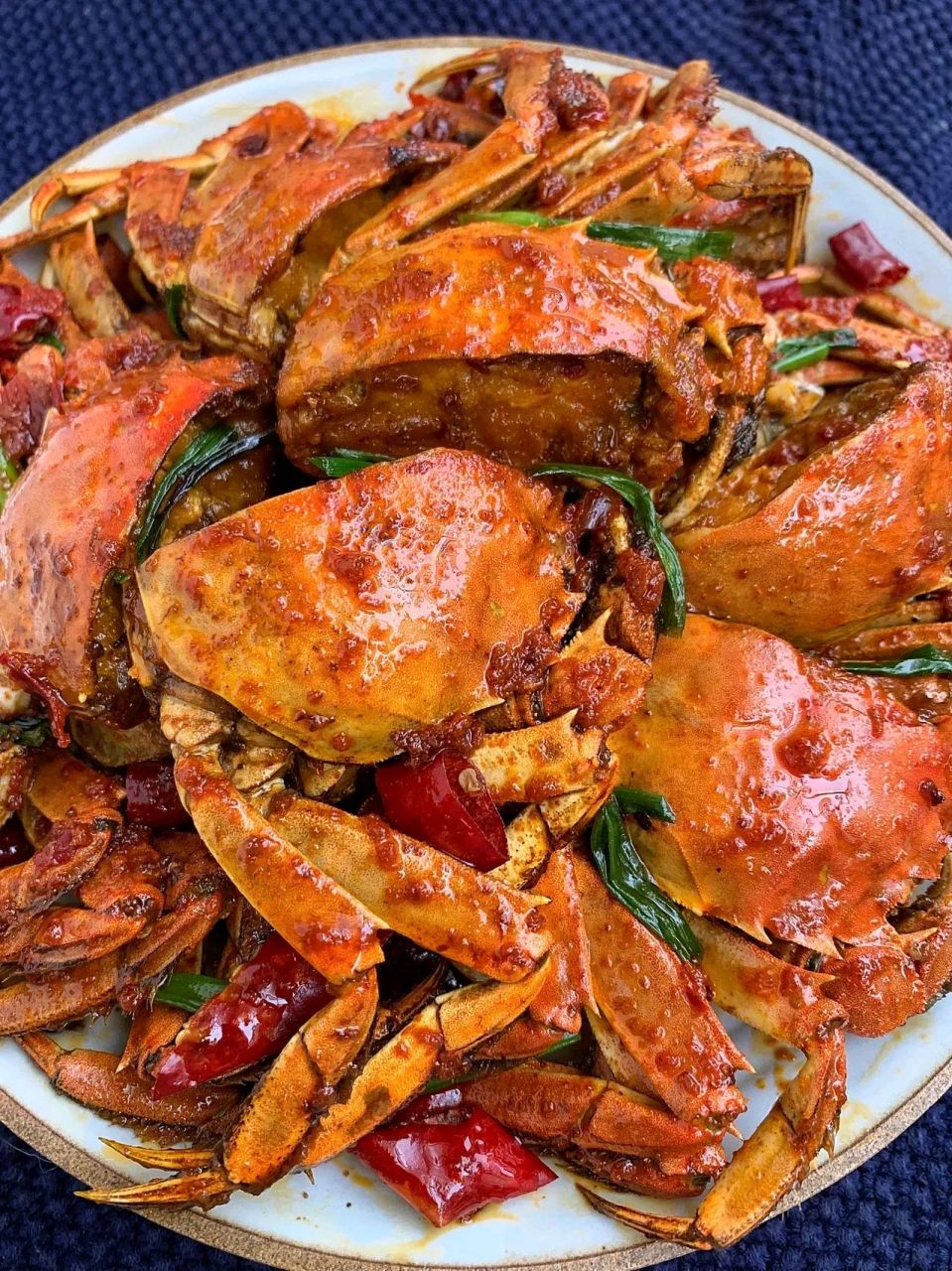 酱炒香辣蟹!螃蟹,过年年夜饭必上的一种菜!