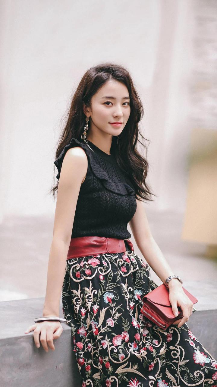 长发气质女神张梦露