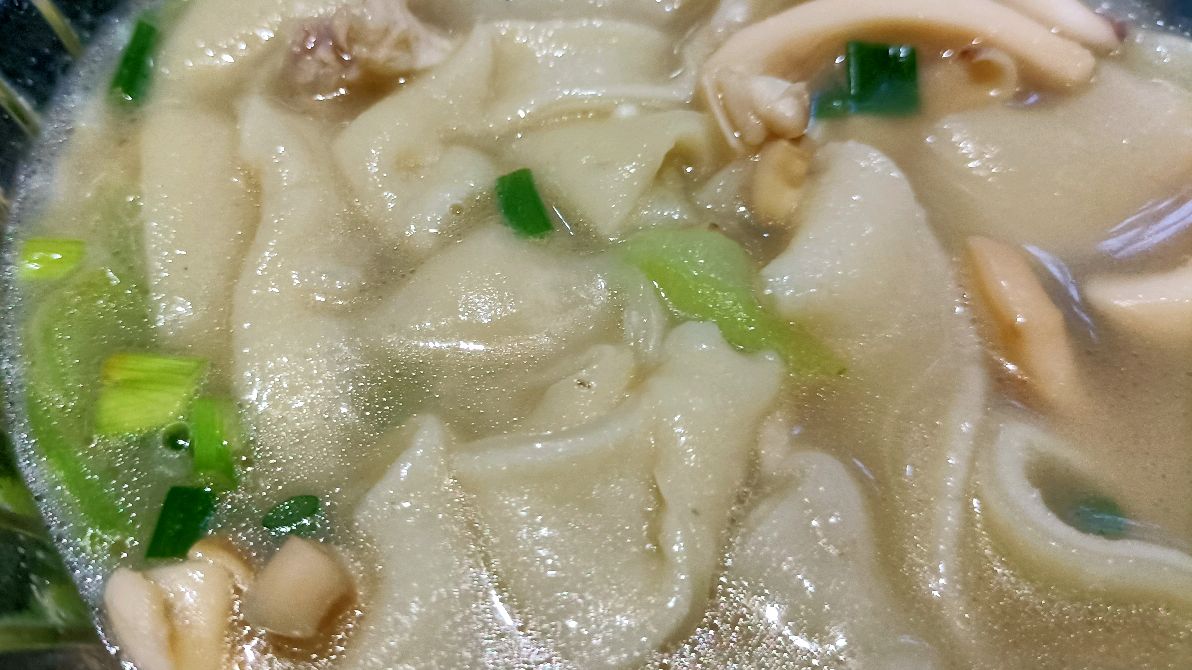温州特色美食之锦粉面,Q弹好吃!美味!