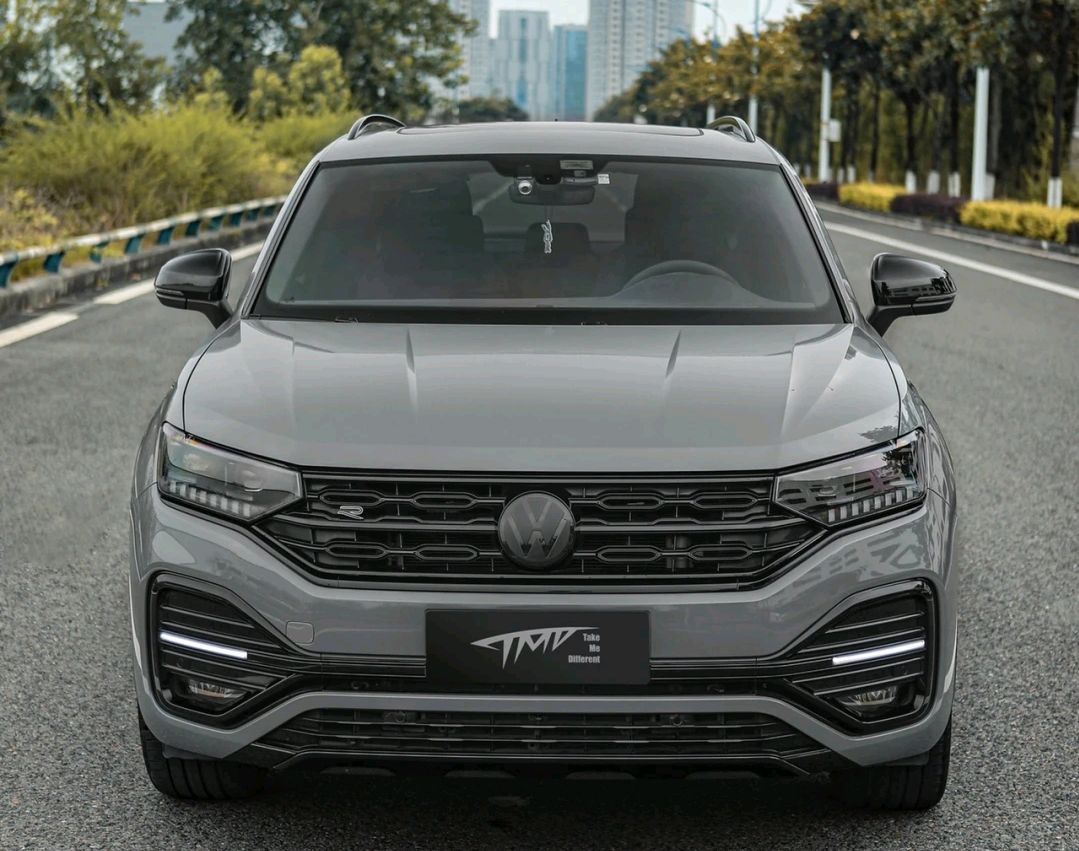 "鲨鱼灰"大众途锐曝光,20寸黑色轮毂 四驱,时尚感爆棚