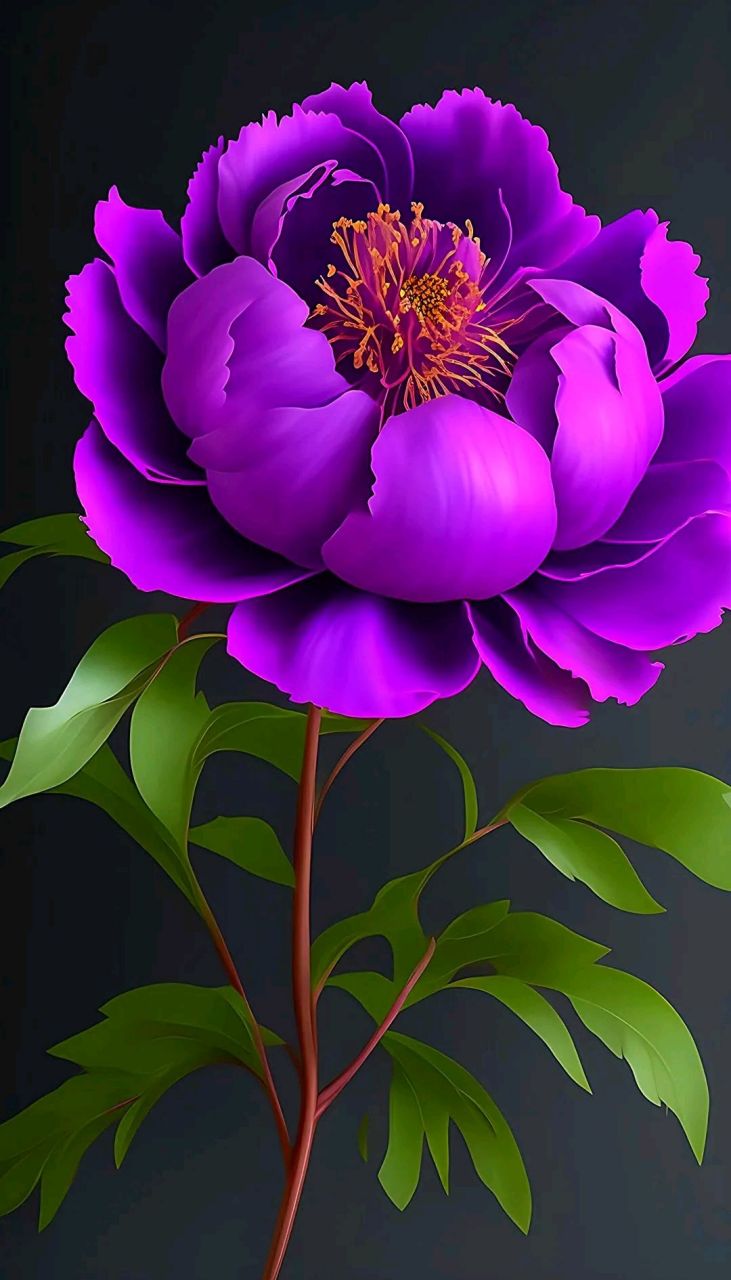 牡丹花壁纸,蓝色,紫色和白色,你喜欢哪个颜色