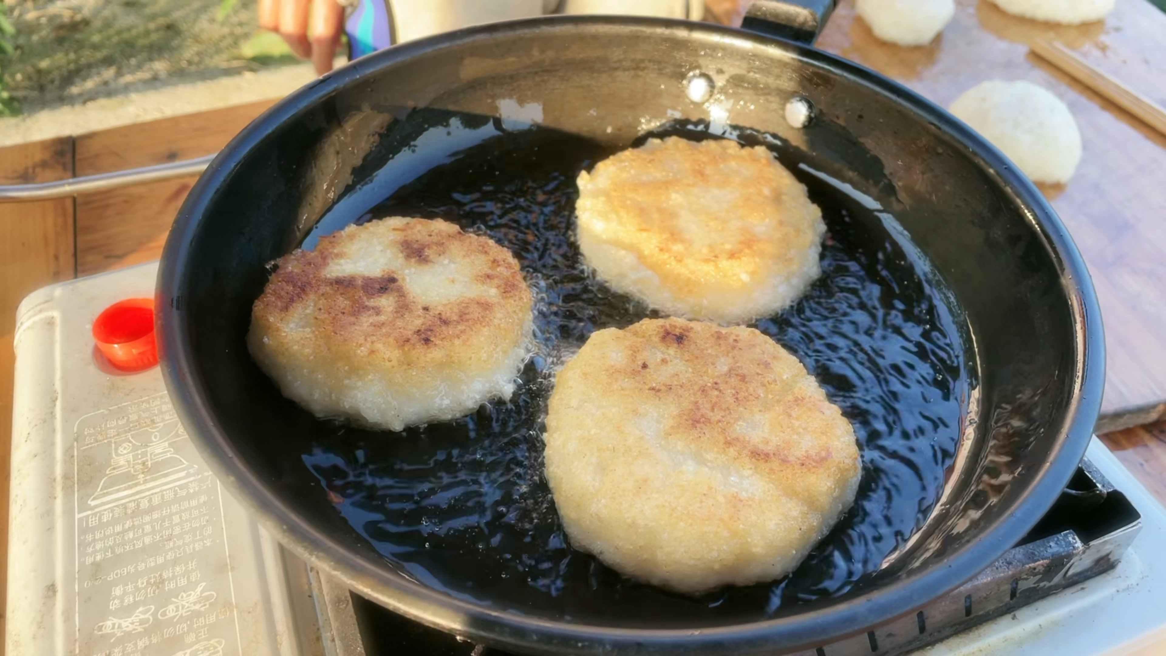 红糖糯米煎饼 翻车记