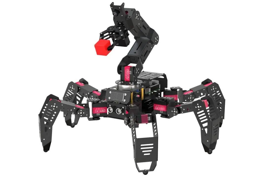 还能再炸一点吗!幻尔spiderpi pro六足机器人震撼发布!