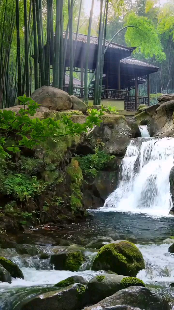 小溪流水人家,古道西风瘦马.#大自然风景