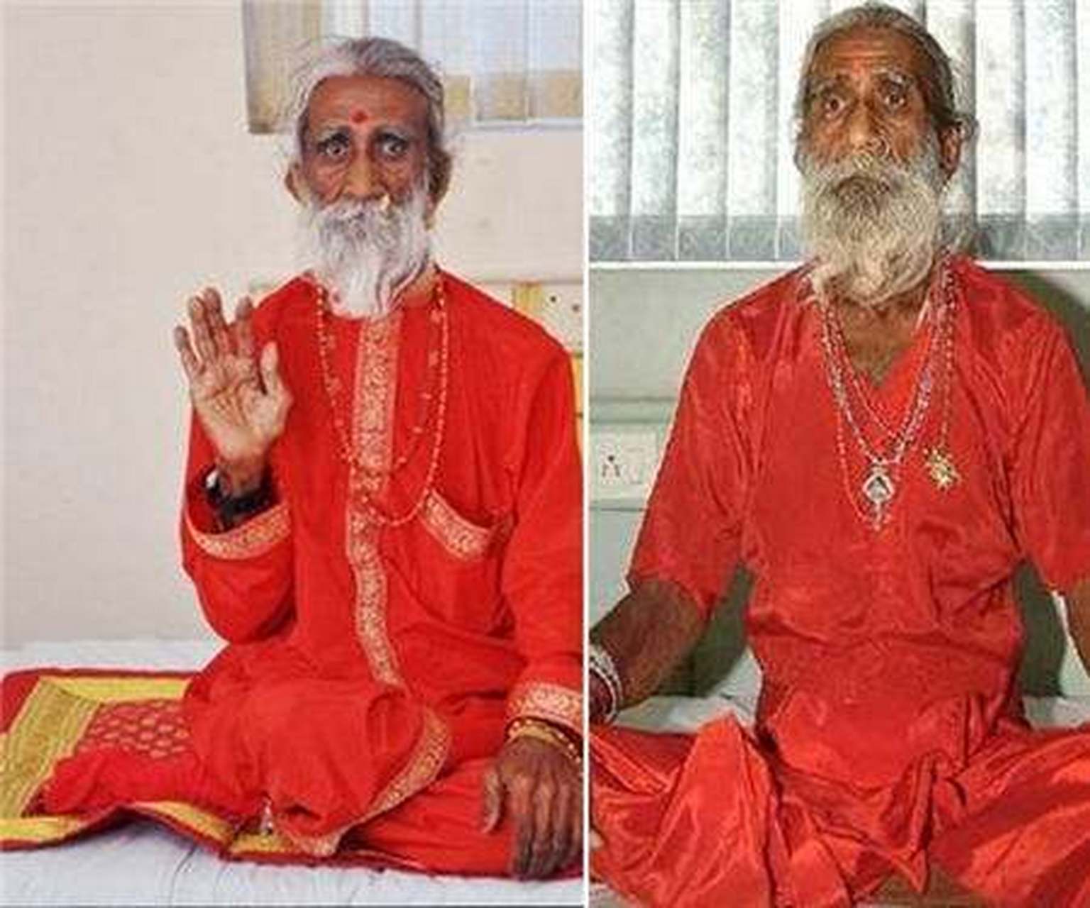 印度男子不吃不喝,长达六十八年之久,一名叫普拉德贾尼的印度男子,在