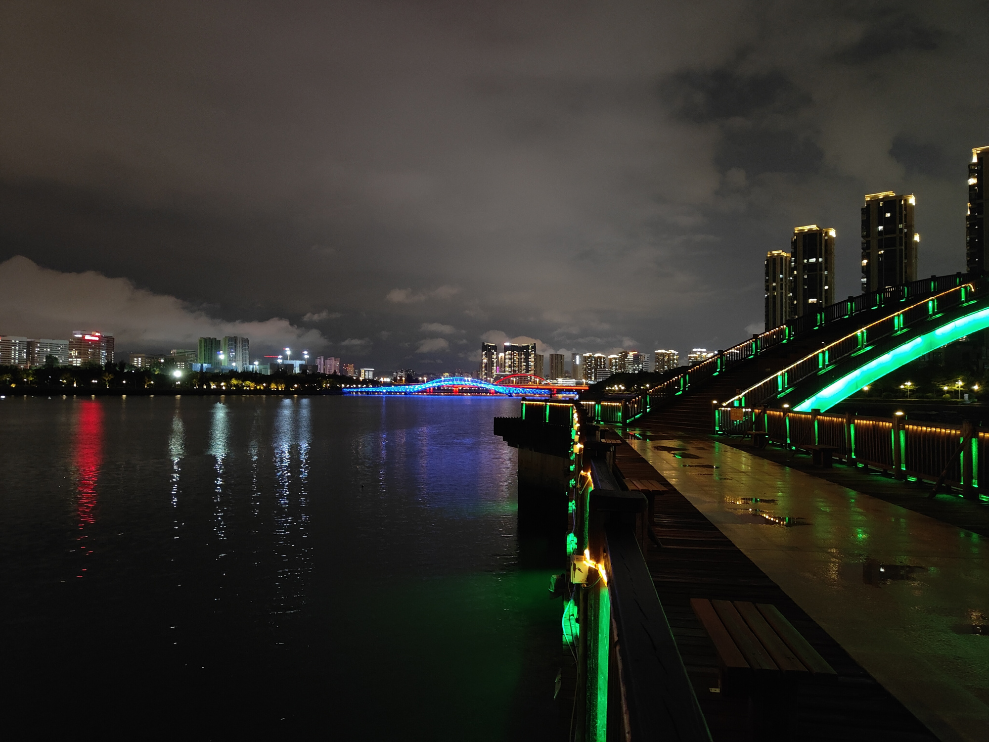 厦门五缘湾夜景