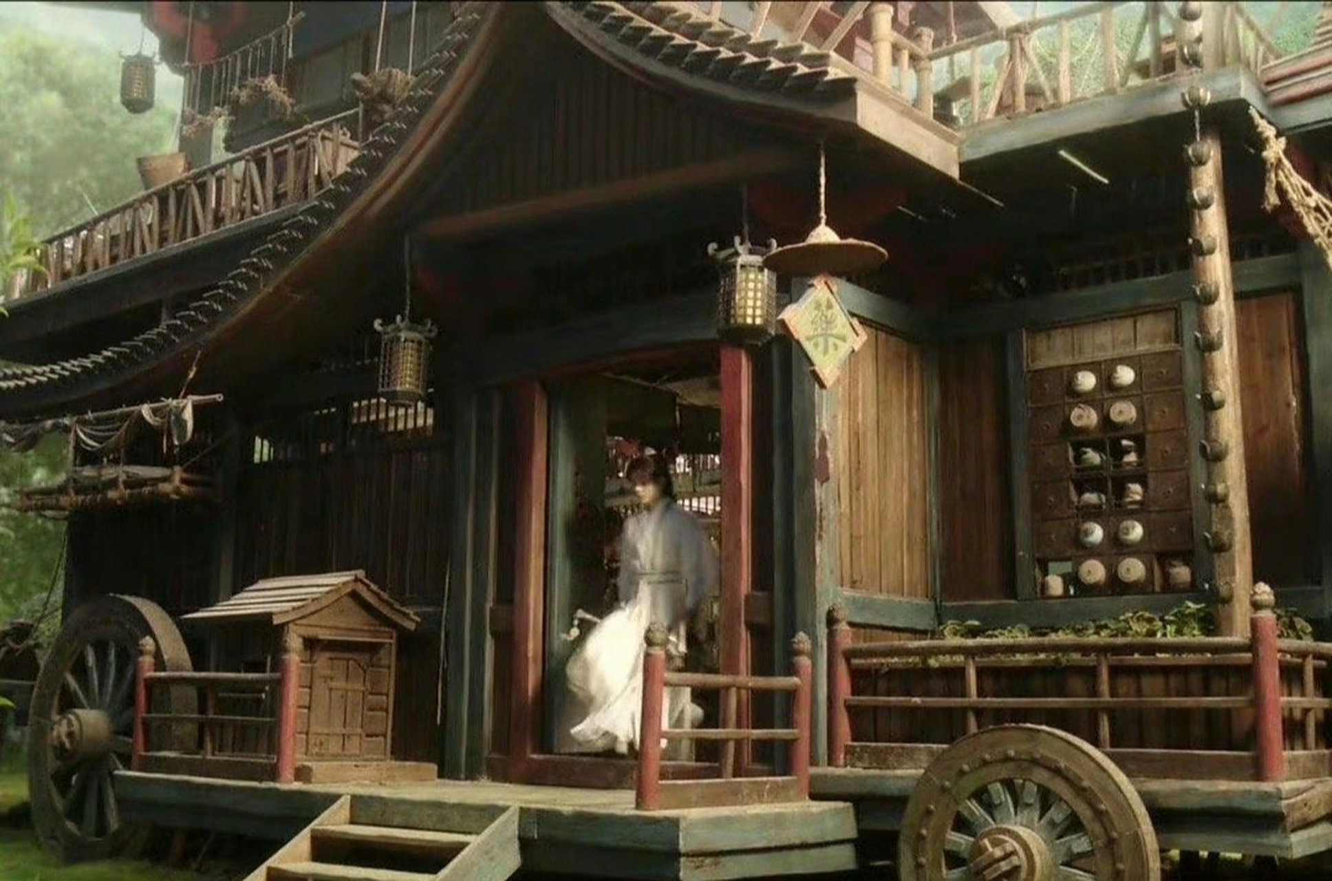 再次被古装剧中的马车刷新认知,《星汉灿烂》中凌不疑两马双开门的大