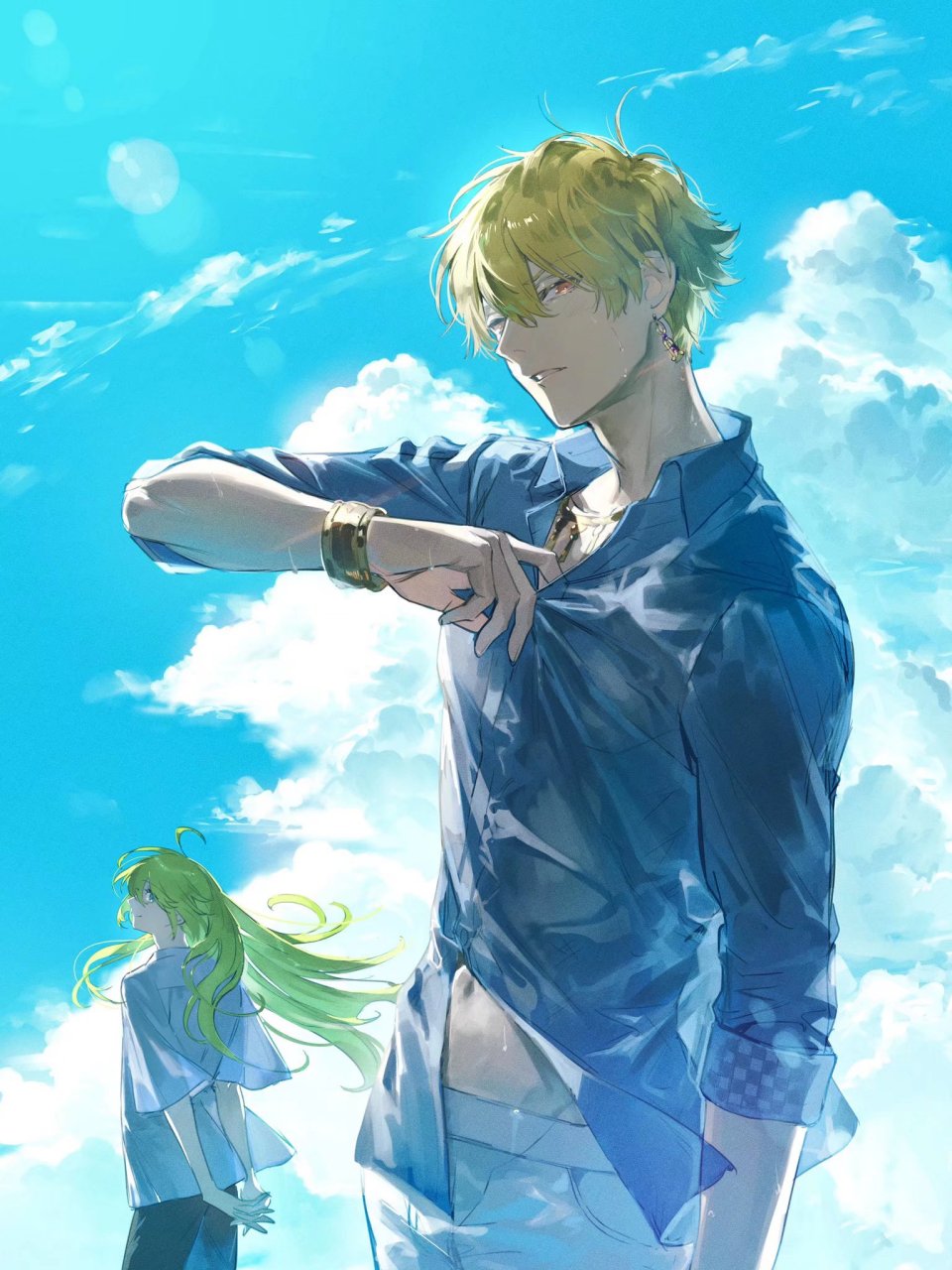 fate#  闪闪 恩奇都  画师:bikku