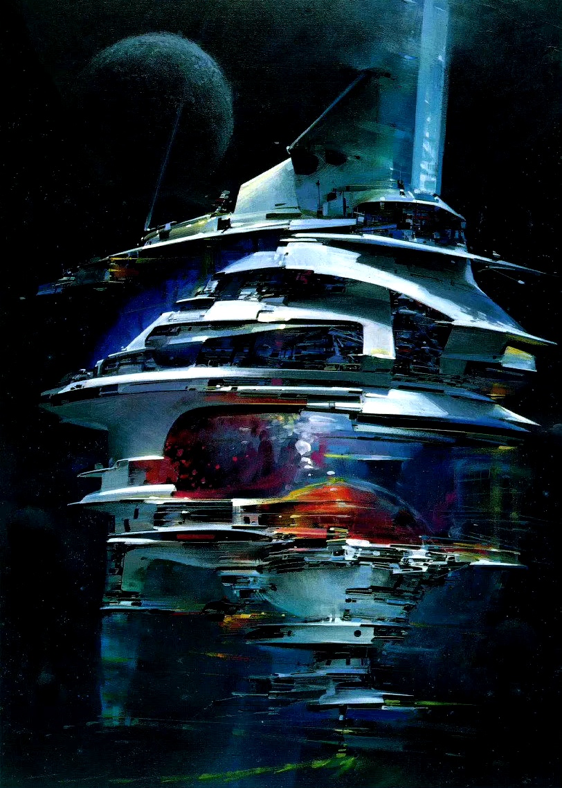 约翰·伯奇太空题材作品欣赏