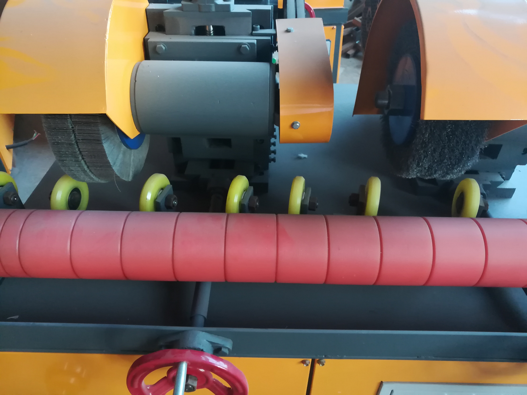 抛光机外圆轴抛光除锈机械无心外圆磨床镜面外圆打磨 #外圆抛光机