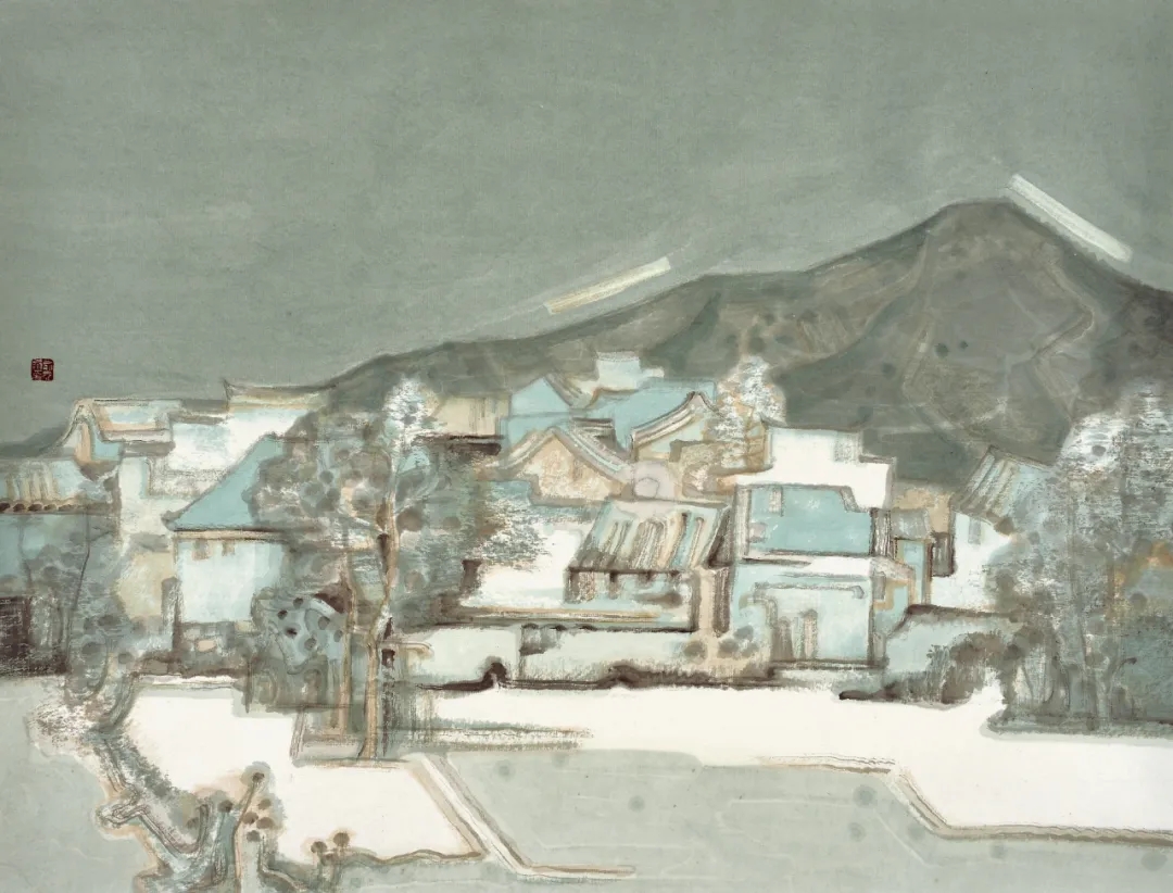 福建省画院|穿过昼夜的笔端——翁志承山水画