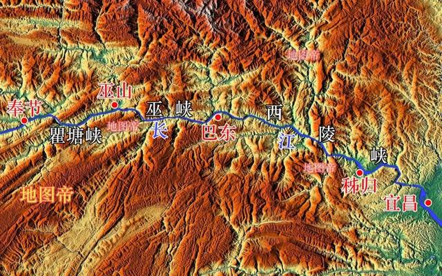 长江三峡中并无巴峡,杜甫诗中"即从巴峡穿巫峡"的巴峡在哪?