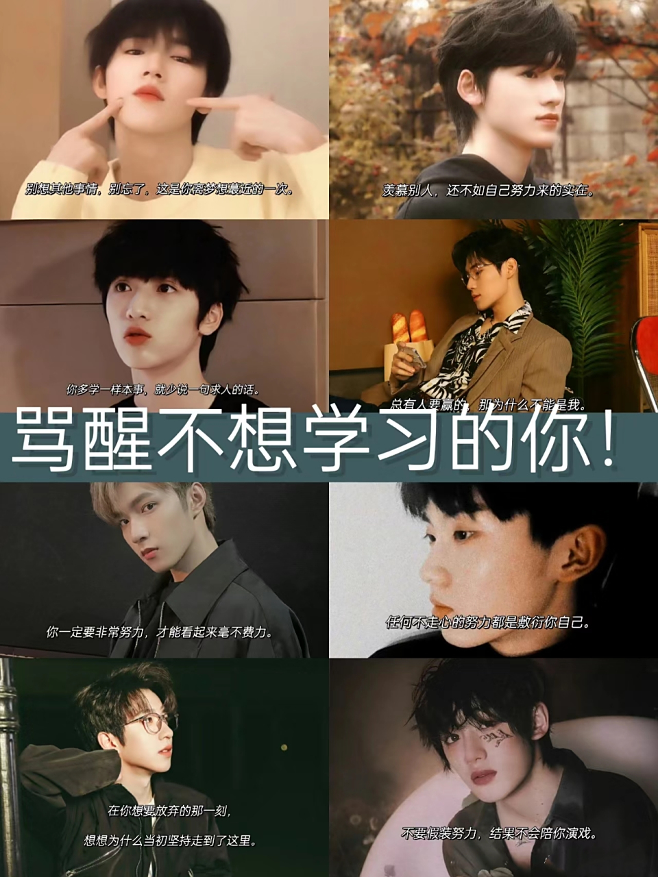 不要假装努力,结果不会陪你演戏.