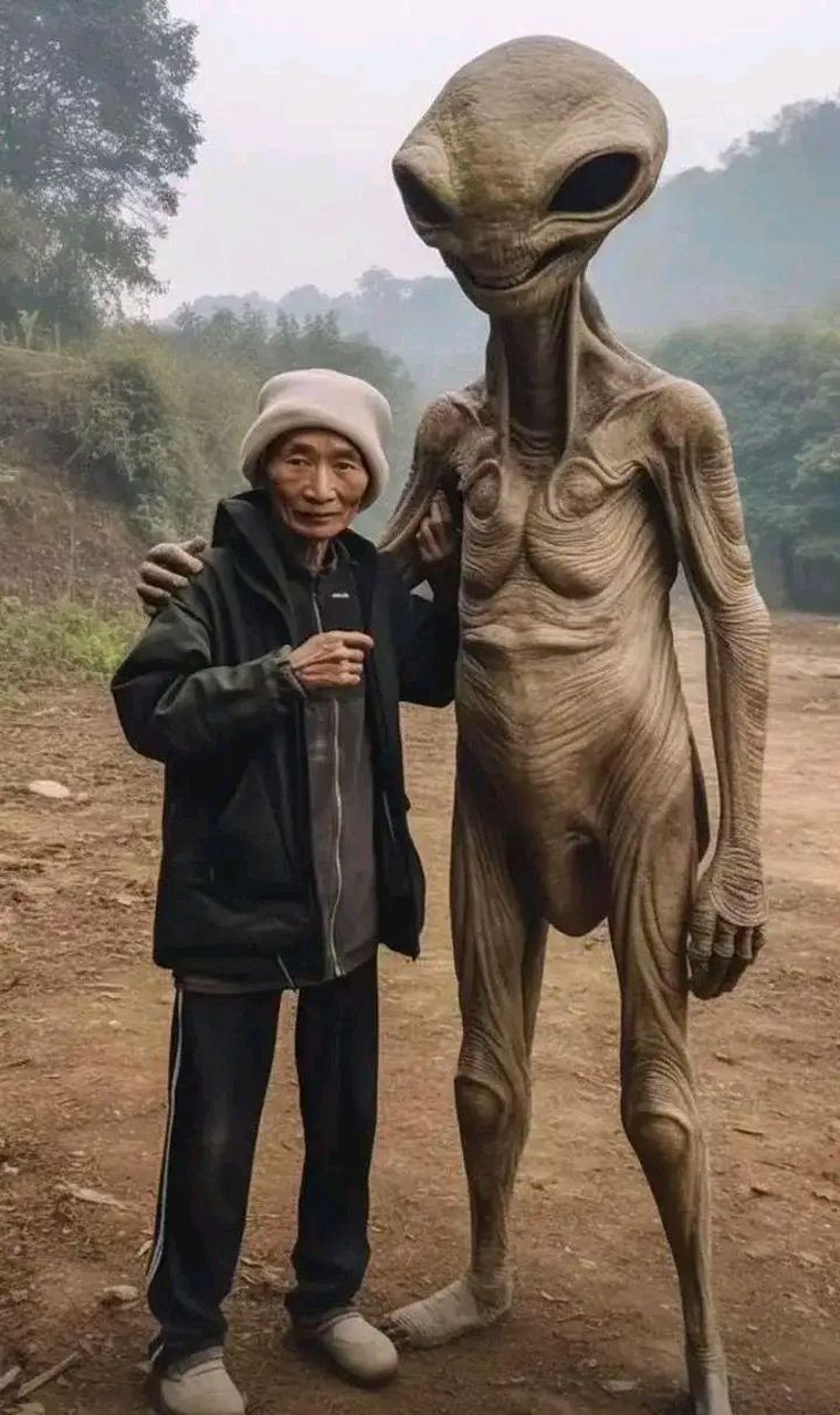 秘鲁一部落称遭2米高外星人袭击# 真的有外星人吗?