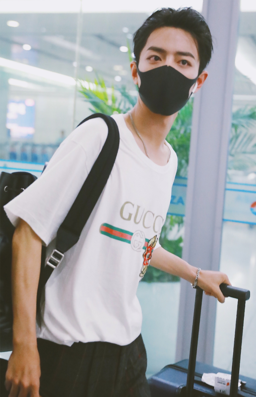 肖战的机场秀,风神俊逸,气度不凡 #肖战