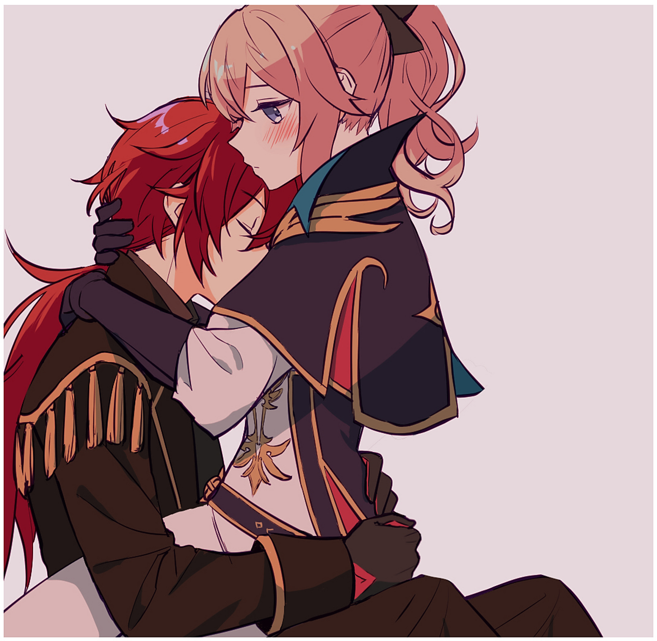 琴x迪卢克 画师:rome