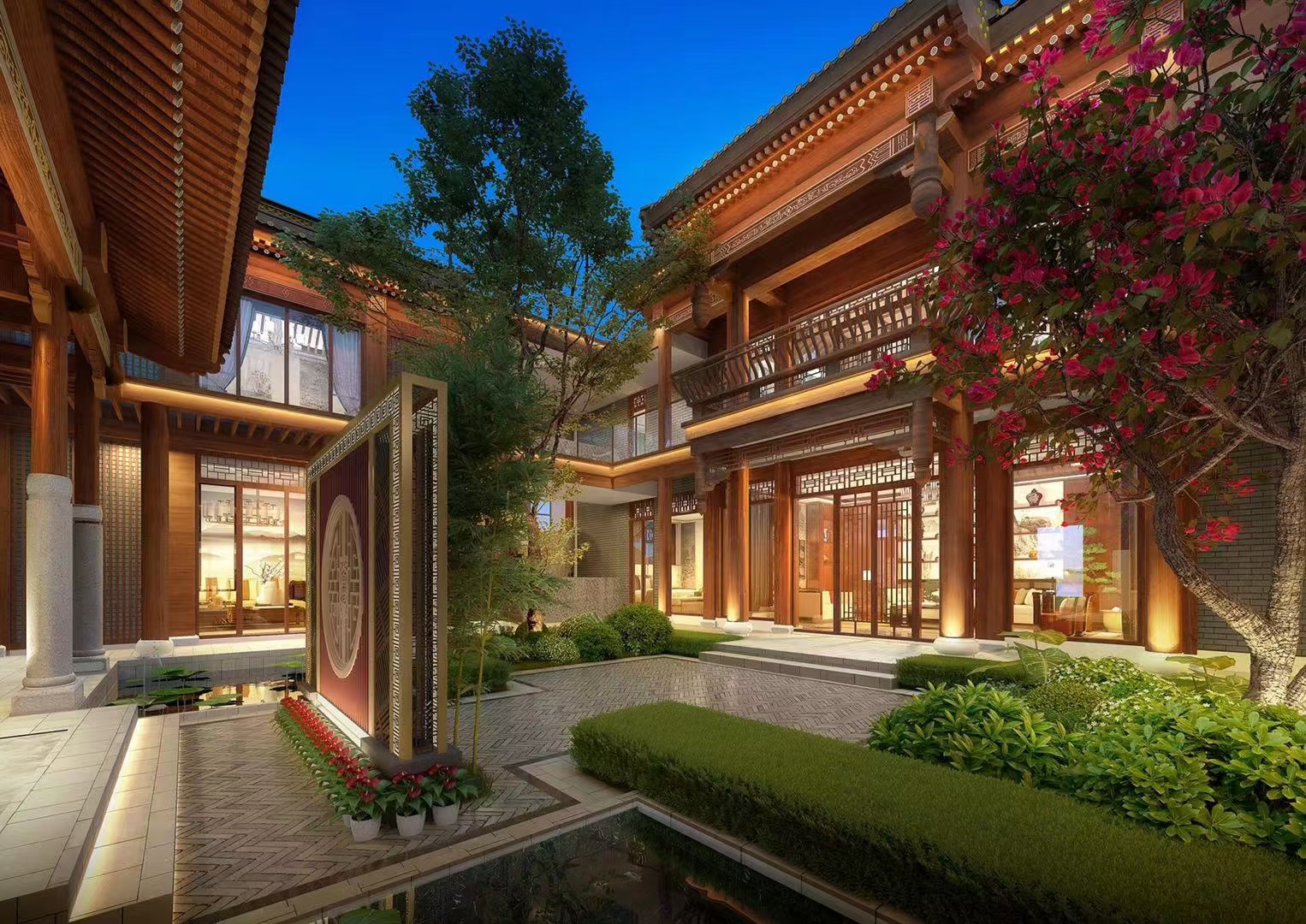 天府新区顶豪中式合院,传世臻品