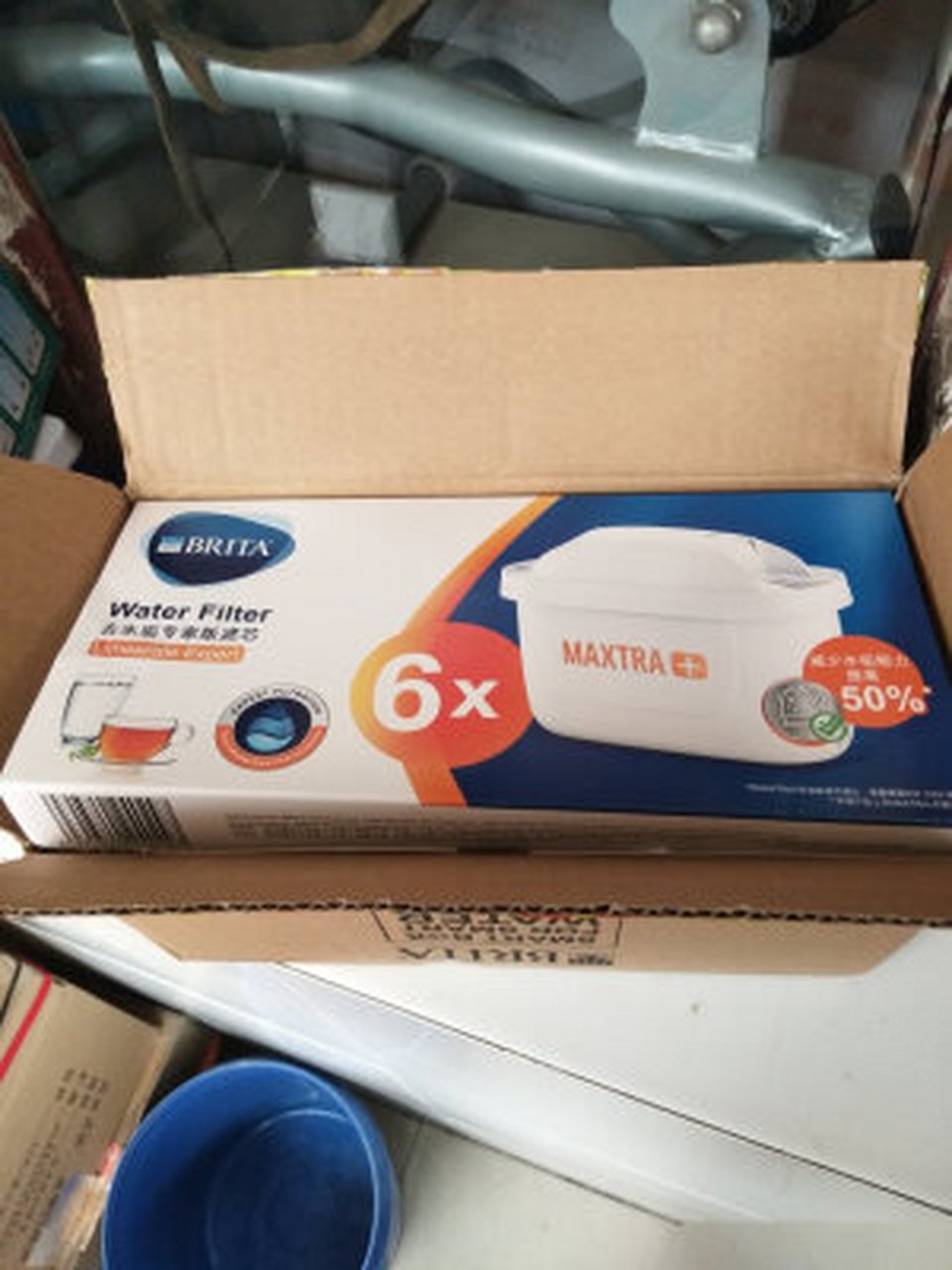 碧然德(brita)滤水壶滤芯 maxtra 多效滤芯6只装 净水器滤芯 家用滤