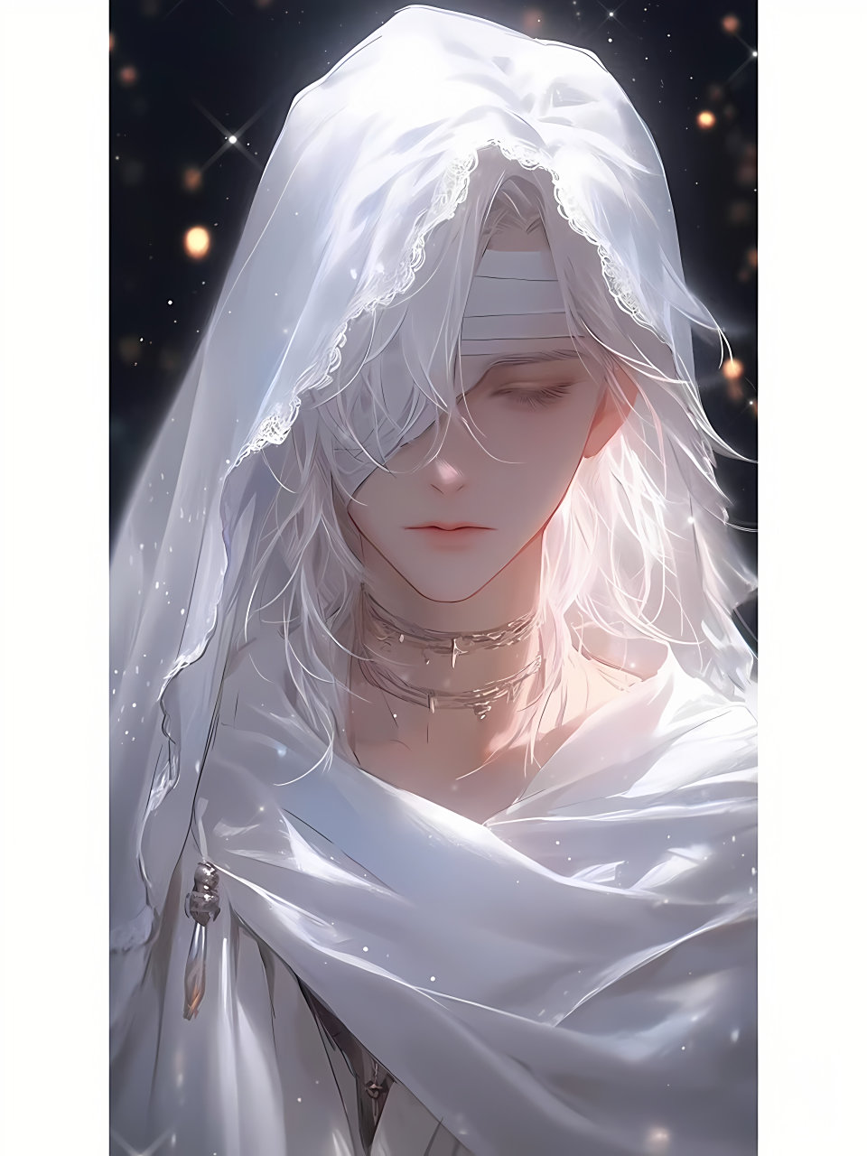 白衣似雪 #二次元# #ai绘画# #ai共创计划