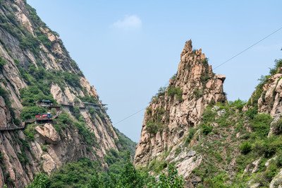 山西神潭大峡谷图片