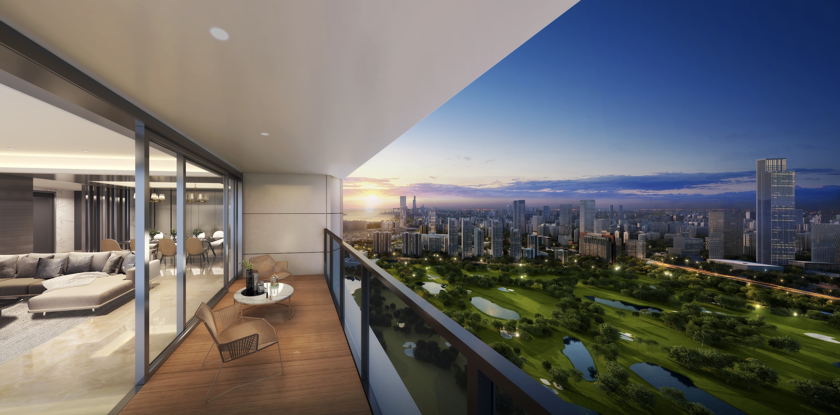 臻席典藏「香蜜湖高尔夫大平层住宅·公寓」