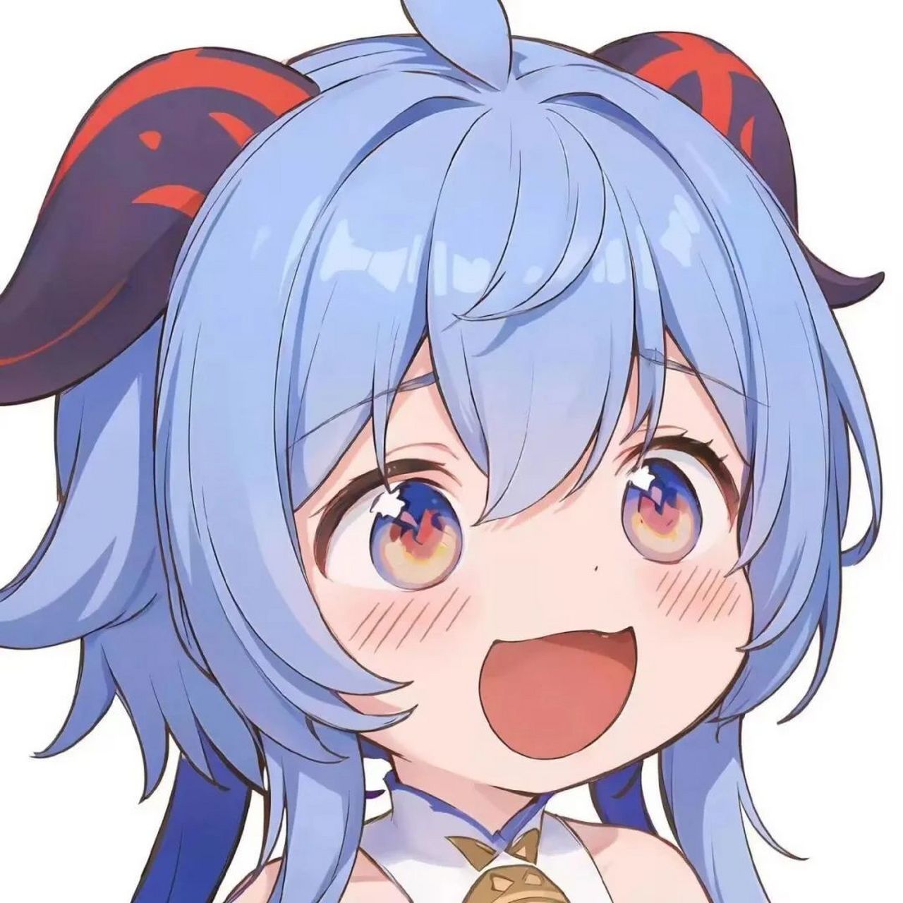 原神# #动漫头像# #动漫壁纸# 「wx·ai绘画」 眼睛瞪得像铜铃~ 问