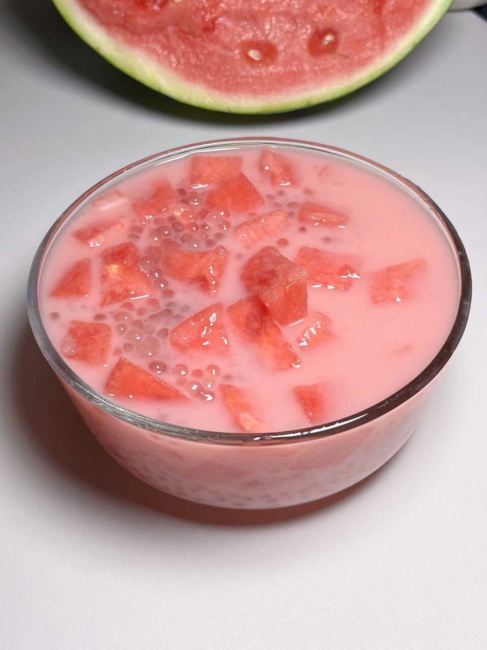 网友果然没有骗我,这样做真的超好喝 火爆全网的夏季饮品,西瓜椰椰,被