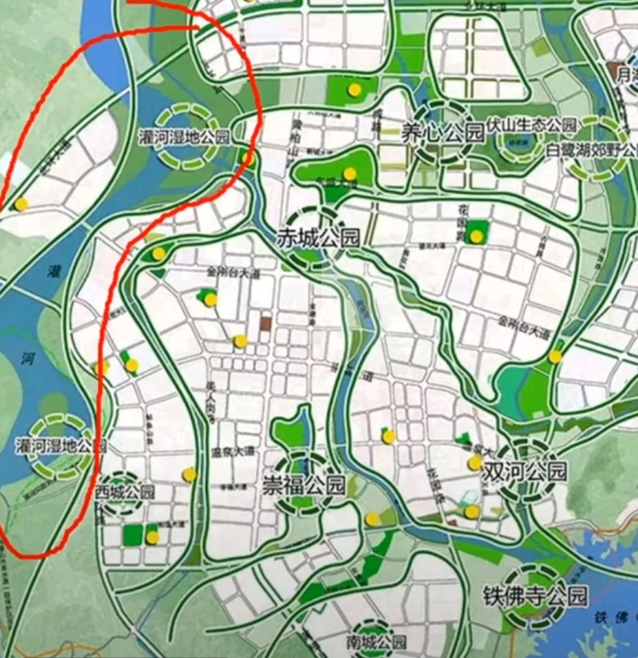 信阳商城,新建5500亩湿地公园,助力商城崛起,改善人居环境