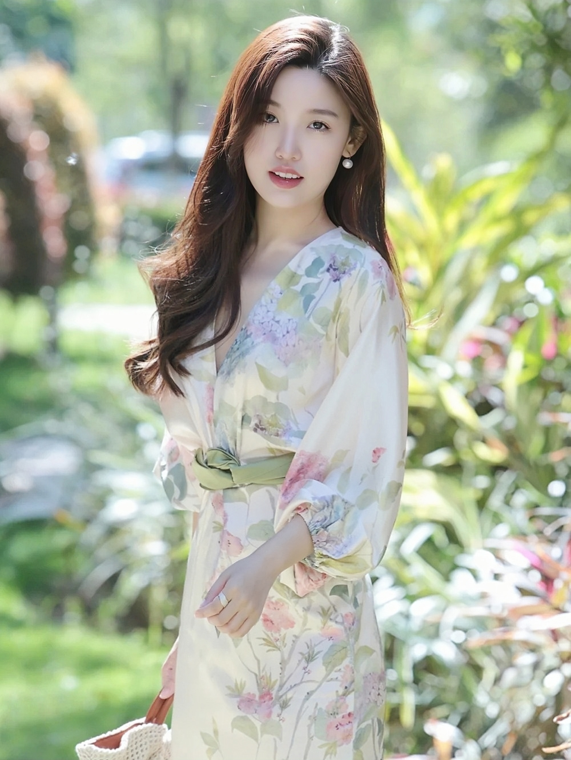 简约纯净,温柔优雅|繁华似锦般的唯美连衣裙