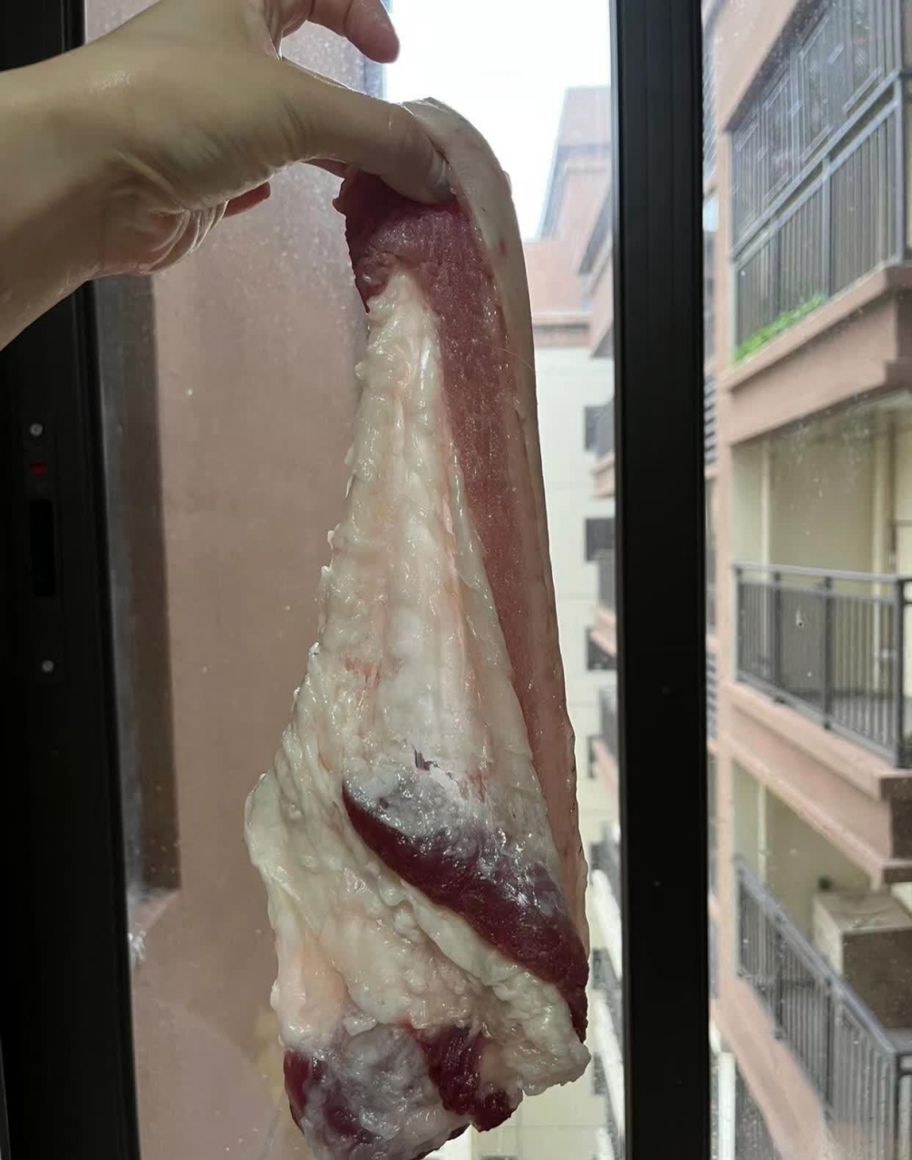 网购五花肉,这是母猪肉吗?