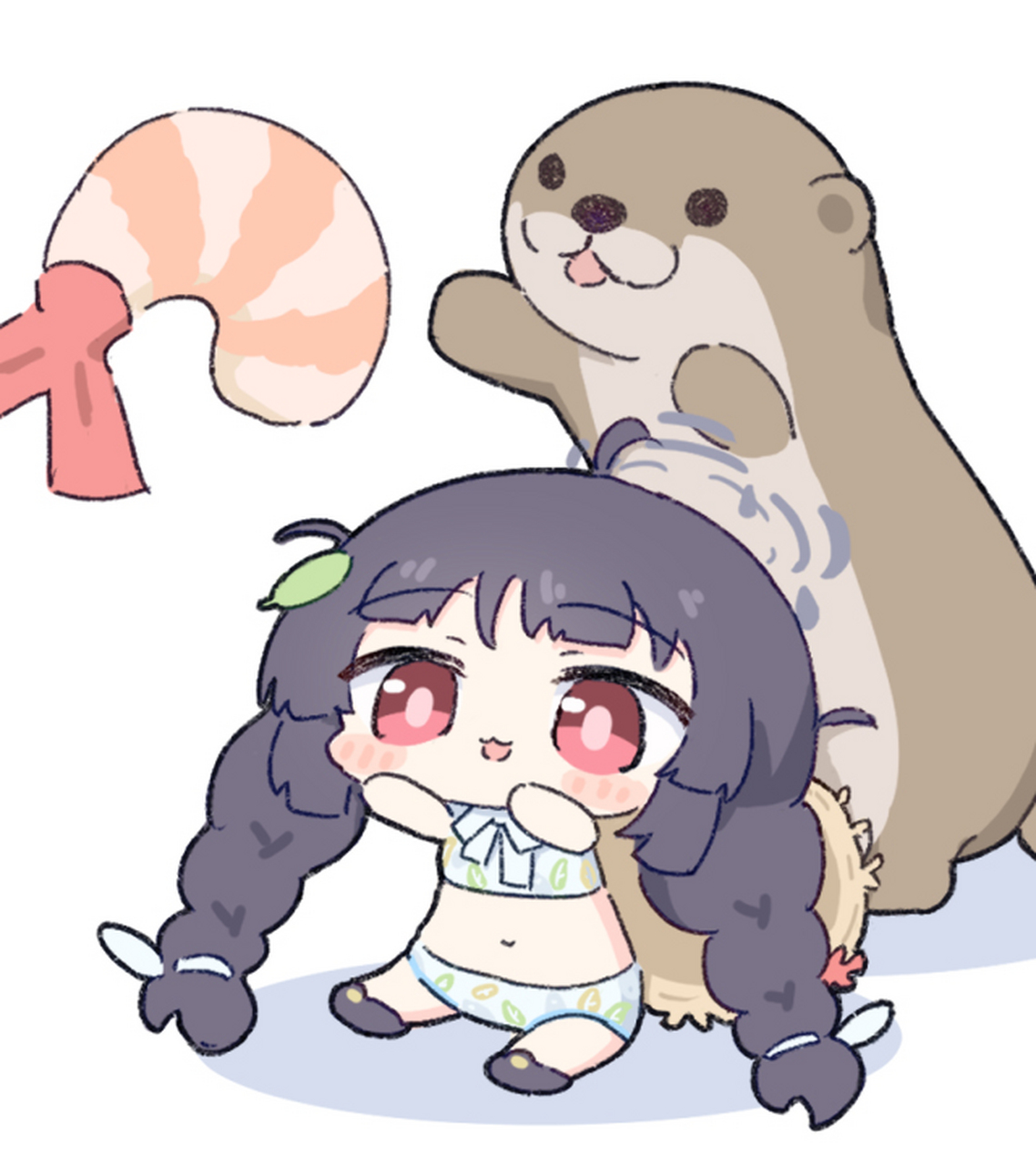 美游(q版)#碧蓝档案#  画师:海ヒオ