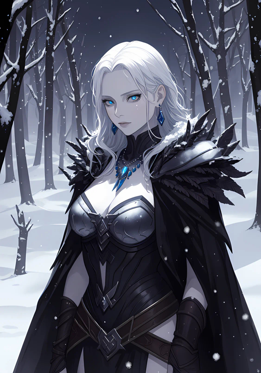 动漫壁纸# 冥界女王～海拉:海拉是北欧神话中的死亡女神,冥界赫尔