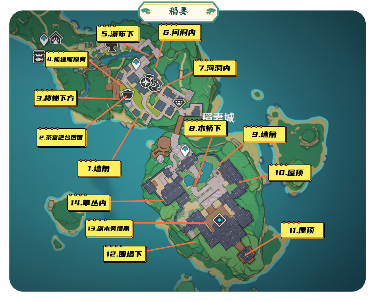 原神4座主城的83个阴间宝箱