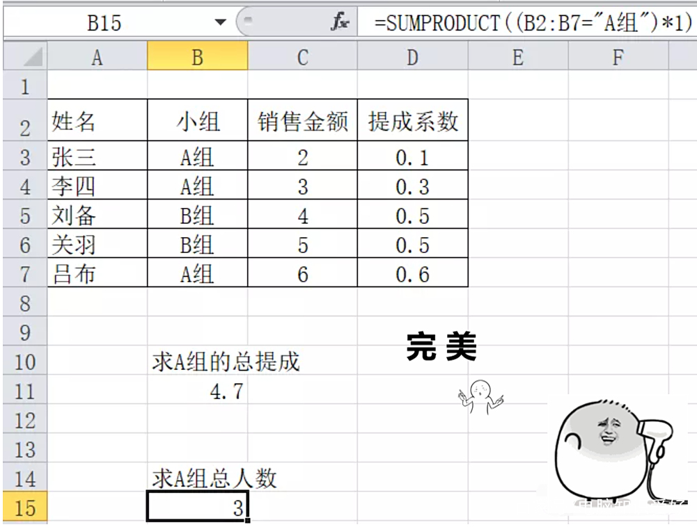 sumproduct，sumproduct函数详解