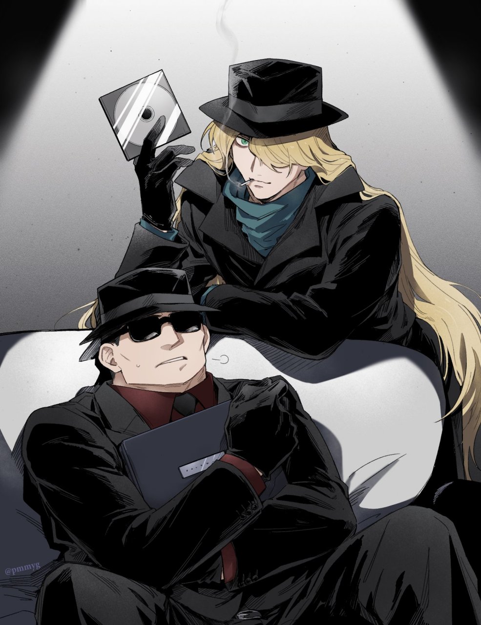 琴酒和伏特加#名侦探柯南