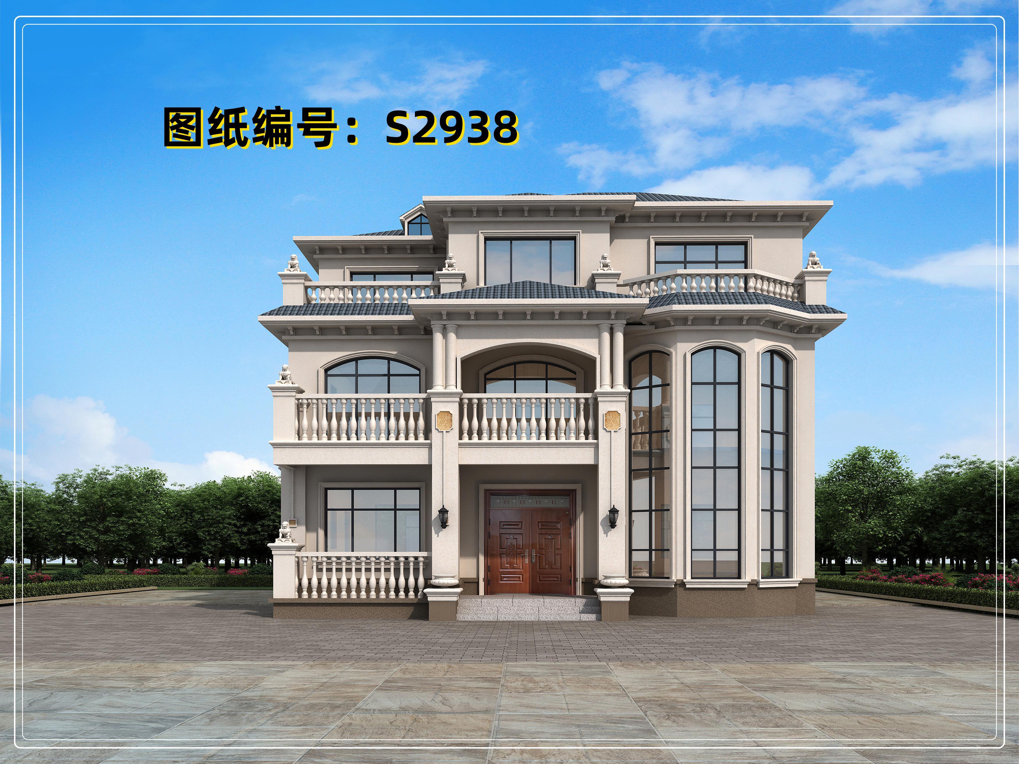 七款造价50-60万三层农村自建房设计图