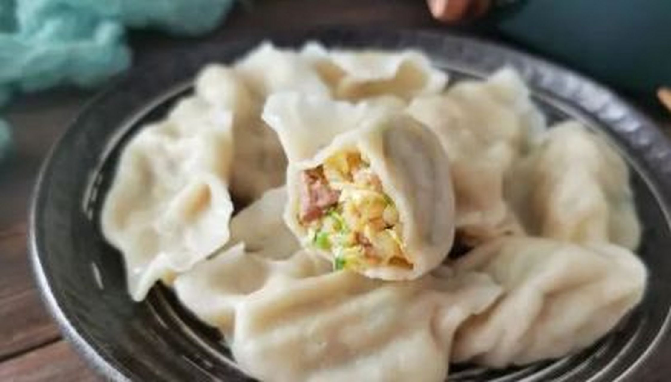 97‖今天早餐猪肉白菜水饺,来吧来吧,美味无比哟 09大白菜清淡