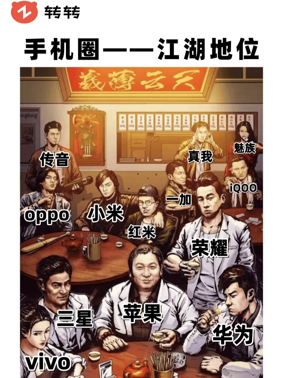 手机圈的地位,这要是说国内,三星都没资格上桌吧[笑哭]#手机# #数码